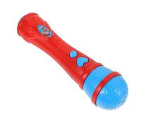 UKCOCO Microfono Simulazione con Amplificazione Della Voce Sicuro e Resistente Stimola Canto e La per Feste e Compleanni Colori Random Batterie Non Incluse Colore Colore