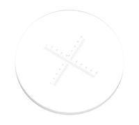 UKCOCO Micrometro Oculare Per Microscopia Multifunzionale Righello Di Calibrazione Scala Incisa in Vetro Strumento Di Misurazione Per Analisi Quantitativa e Verifica Ingrandimento