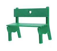 UKCOCO Mini Panca da Giardino in Miniatura per Casa delle Bambole Resistente e Facile da Pulire Micro Paesaggio per Decorazioni Interne ed Esterne