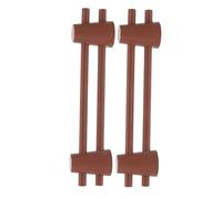 UKCOCO Mini Recinzione in Legno per Fattoria, Decorazione Ringhiera per Paesaggi Fai da Te, Set 2 Pezzi per Modelli Miniatura e Giardini delle Fate