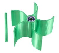 UKCOCO Mini Ruota Idraulica per Acquari Decorazione in Resina Ornamento Rotante Accessori per Acquario Paesaggistica Mulino a Vento Elementi in Pietra Stile Rustico