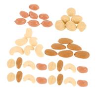 UKCOCO Miniature Noci Plastiche Decorazione Realistica per Casa delle Bambole Accessori Creativi per Decorazioni DIY Anacardi Noccioline Noci Simulazione per Cucina e Fotografia