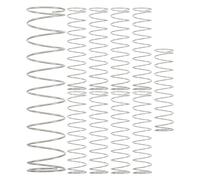 UKCOCO Molla Valvola Scarico Lavatrice in Acciaio Inox 1,2x24x96 Mm Set 10 Pezzi Sostituzione Guarnizione Tappo Anticalcare per Uso Domestico