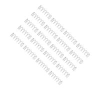 UKCOCO Molle di Ricambio per Pulsante Scarico Wc in Acciaio Inossidabile Set da 20 Pezzi per Serbatoio Wc Molle di Controllo dello Scarico Silenziose e Resistenti Parti di Ricambio