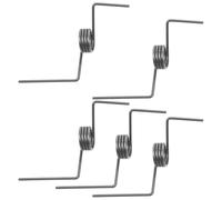 UKCOCO Molle di Torsione per Porta Frigorifero Set da 5 Pezzi, Molla in Metallo con Manicotto in Rame, Diametro Filo 1,2 Mm, Diametro Esterno 10,5 Mm, Accessori per Riparazione