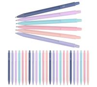 UKCOCO Multicolore Set di Matite Meccaniche Ergonomiche 30 Pezzi 0,5mm | Acciaio, Resina, PVC e Plastica, Avanzamento Grafite una Mano, per Appunti e Vita Quotidiana