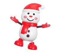 UKCOCO Natalizio Elettronico con Canto e Danza Decorazione Interattiva per Feste Invernali Regalo Divertente per Batterie Non Incluse