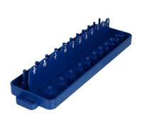UKCOCO Organizer Porta Bussole in Pp Blu Leggero senza Bave Supporto per Inserti e Guida per Metodo di Stoccaggio Utensili per Officina