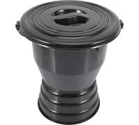 UKCOCO Orinatoio Portatile con Coperchio in Plastica Resistente, Vaso da Notte Multifunzione per Anziani, Bambini e Donne Incinte, Vasetto con Manico Sigillato per Uso Domestico