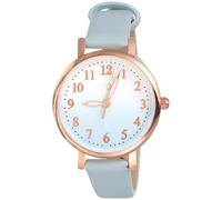 UKCOCO Orologio luminoso Regali per Ragazze 8-10 Relojes para Mujer 3D Cartoon Orologi Cinturino in Pelle Orologio Bambini Orologi per Ragazze Età 8-10 Orologi per Donne Signore Puntatore Bambino