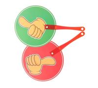 UKCOCO Paddle Votazione Didattico Interattivo per Aula Tavole Su Giù per Risposte Veloce e Valutazione Immediata Strumento Educativo per Team e Competizioni Gruppo