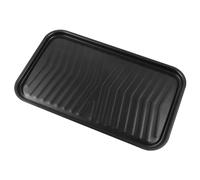 UKCOCO Padella per Barbecue Piastra Antiaderente Vassoio in Acciaio Accessori da Facile da Pulgere e Trasportare per Piccole e Grandi Riunioni