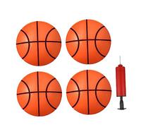 UKCOCO Palla da Basket Gonfiabile per in PVC Design Antiscivolo Mini Basket Pallone da Colore Casual Set