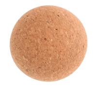 UKCOCO Palla da Massaggio in Sughero ad Alta Densità Rotonda e Comoda per Muscoli Schiena Collo e Spalla Strumento di Terapia Manuale per Yoga e Fitness