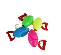 UKCOCO Palline Jumbo Da Fitness Per Mani Gioco Interattivo Per Ragazzo Ragazza Dai 3 Anni Gioco Sportivo Di Coppia Per Attività Fisica e Rafforzamento Relazioni 4 Pezzi Colore Casuale