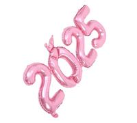 UKCOCO Palloncini in Alluminio per Capodanno Decorazioni Festa Eleganti e Resistenti Palloncini Metallizzati con Finitura Lucida Scuola e Ufficio