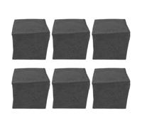 UKCOCO Pannelli Fonoassorbenti Nero Cubo 6pezzi in Poliuretano Resistente alla Deformazione Installazione Facile e Riduzione Bassi per Trattamento Acustico
