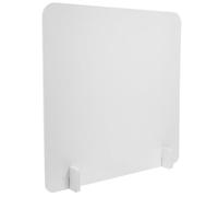 UKCOCO Pannello Divisorio per Ambienti Bianco in PVC, Resistente all’Usura e agli Urti, per Mensa e Ambiente Scolastico