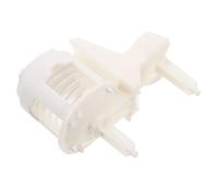 UKCOCO Pannello Pulsante a Soffietto in Plastica e Cassetta Incasso Bianco Meccanismo Pneumatico Installazione senza Giunture Bagno in Appartamenti