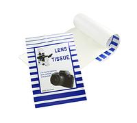 UKCOCO Panni per Pulizia di Lenti microscopio per Lenti microscopio per Fotocamera, schermi, tastiere e Altre superfici Delicate (Bianco) 100 Pezzi