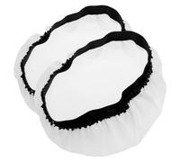 UKCOCO Paralume Fotografico Rotondo 27 Cm, Set 2 Pezzi, Copertura Morbida per Luce di Riempimento, Diffusore Pieghevole Leggero per Illuminazione Studio Fotografico