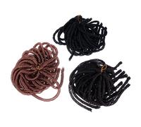 UKCOCO Parrucca Dreadlock Africana 3 Pezzi in Materiale Sintetico, Stile Trendy e Confortevole senza Odore, per Provare un Look Diverso Stili multipli