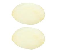UKCOCO Pelli per Tamburo in Pelle di Capra 35 CM Diametro, 2 Pezzi Rotondi per Percussioni Professionali, per Performance Musicali e Allenamenti