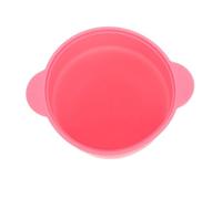 UKCOCO Pentolino Scaldacera in Silicone Manico Design Ergonomico, Ciotola Resistente e Confortevole per Sciogliere la Cera a Casa in Salone Rosa