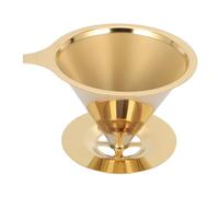 UKCOCO per Acciaio Inossidabile Due Strati Dripper Portatile e Design Elegante e Resistente per Ogni Luogo