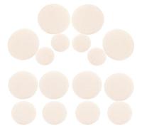 UKCOCO per Clarinetto 17 Pezzi Riparazione Strumenti a Kit Sostituzione Tampone per Clarinetto Contralto Colorazione Beige