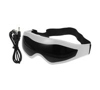 UKCOCO per Occhi Elettronico con Ricarica USB Design Ergonomico Curvo per Occhi Stimola Acupressione e Migliora la Circolazione Dispositivo per Oculare Adatto Uomini e