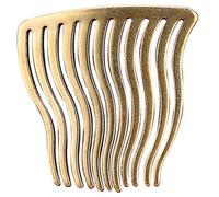 UKCOCO Pettine Da Sposa in Ottone Antico, Accessorio Per Chioma Da Sposa Lavorazione Artigianale, Pettine Chioma Vintage Per Matrimoni e Cerimonie