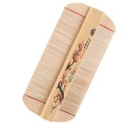 UKCOCO Pettine Doppia Faccia in Bamboo Naturale per Capelli Spessi e Animali Denti Extra Sottili Forfora Pettinino Tradizionale per Capelluto e Rimozione Pidocchi