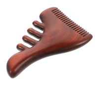 UKCOCO Pettine Massaggio Legno Resistente e Versatile per Capelluto e Schiena Stress e Promuove Circolazione Sanguigna