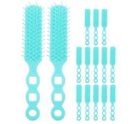 UKCOCO Pettine Per Capelli Ricci Massaggiante Set 15 Pezzi In ABS Con Design Creativo Per Styling E Asciugatura