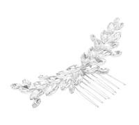 UKCOCO Pettine per Sposa con Accessorio per Acconciature Sposa e Damigelle Design e Leggero Sicuro e Confortevole per Cerimonie Nuziali