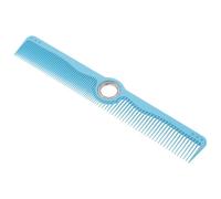 UKCOCO Pettine Professionale con Albero Rotante e Denti Fini in Tpr Blu per Parrucchieri e Saloni di Bellezza Uso in Hair Salon e Barbershop