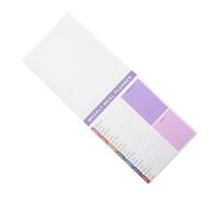 UKCOCO Pianificatore Giornaliero Non Datato con Strappabili Organizer Settimanale per Ricette e Liste Della per Cuochi e Amanti Della Cucina