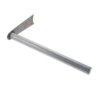 UKCOCO Piccolo Zappino da Giardino, Garden Cultivator Weeder, in Ferro Argento, per Diserbo, Scavo e Coltivazione, per Orti e Aiuole Rialzate, Uso Giardinaggio e Casa