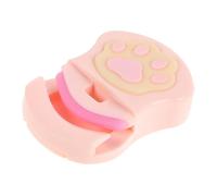 UKCOCO Piegaciglia Compatto a Zampa Di Gatto in Plastica, Dispositivo Portatile Per Arricciare Le Ciglia, Mini Strumento Cosmetico Da Viaggio Per Donne e Ragazze