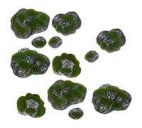 UKCOCO Pietre di Muschio Artificiale Accessori Versatili in Schiuma 2 Set Verde per Decorazioni Miniature e Paesaggi per Bonsai e Composizioni da Giardino