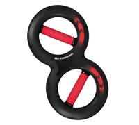 UKCOCO Pinza Manuale 5 Kg Manopola a Forma di 8 per Allenamento della Presa e Forza del Braccio per Atleti e Uso Riabilitativo Rosso