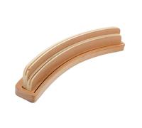 UKCOCO Porta Carte Gioco in Legno Curvo con Base Antiscivolo Supporto per Carte da Gioco e Foto Organizer Robusto per Burraco Bridge