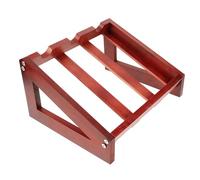 UKCOCO Portabottiglie Vino in Legno Elegante da Banco Supporto Espositore per Bottiglie Scaffale Contenitore per Casa Bar Ristorante Porta Bottiglie e Decorazione Raffinata