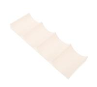 UKCOCO Portabottiglie Vino in Plastica Impilabile Bianco Latte Organizer Sicuro Per Bottiglie e Lattine Con Base Antiscivolo Per Frigorifero Ripiani Cucina e Scaffale Capacità Fino Bottig