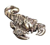 UKCOCO Portachiavi Ciondolo Scorpione in Rame Anticato Charm Decorativo Resistente e Leggero Design Animale Vintage per Borsa e Chiavi