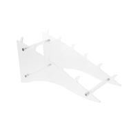 UKCOCO Portacoltelli da Acrilico Trasparente Organizer per Utensili per Esposizione e Stoccaggio Design Compatto Spazi Ristretti