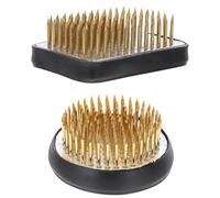 UKCOCO Portafiori Rotondo in Rame Gomma, Set 2 Pezzi per Composizioni Floreali Fai da Te, Supporto Durevole per Fissaggio Fiori in Contenitori, Strumenti per Arte Floreale e Decorazioni