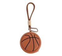 UKCOCO Portamonete a Forma di Pallone da Basket, Borsa Portaoggetti Sportiva per Cuffie e Monete, Portachiavi da Basket per Ragazze, Custodia Portatile per Accessori Sportivi Quotidiani
