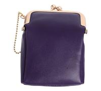 UKCOCO Portarossetto Portatile in Pu con Specchio, Borsa Cosmetica da Viaggio Compatta a Forma di Secchiello, Design Multifunzionale e Stile Delicato per Donna